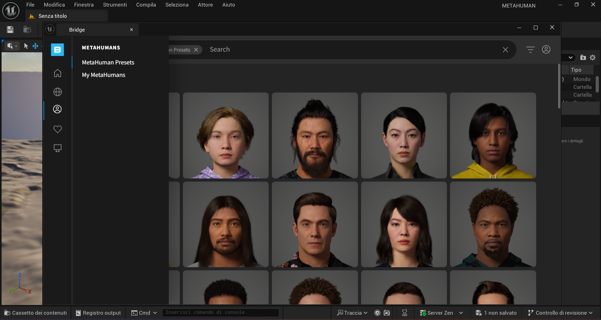 Metahuman screenshot 3